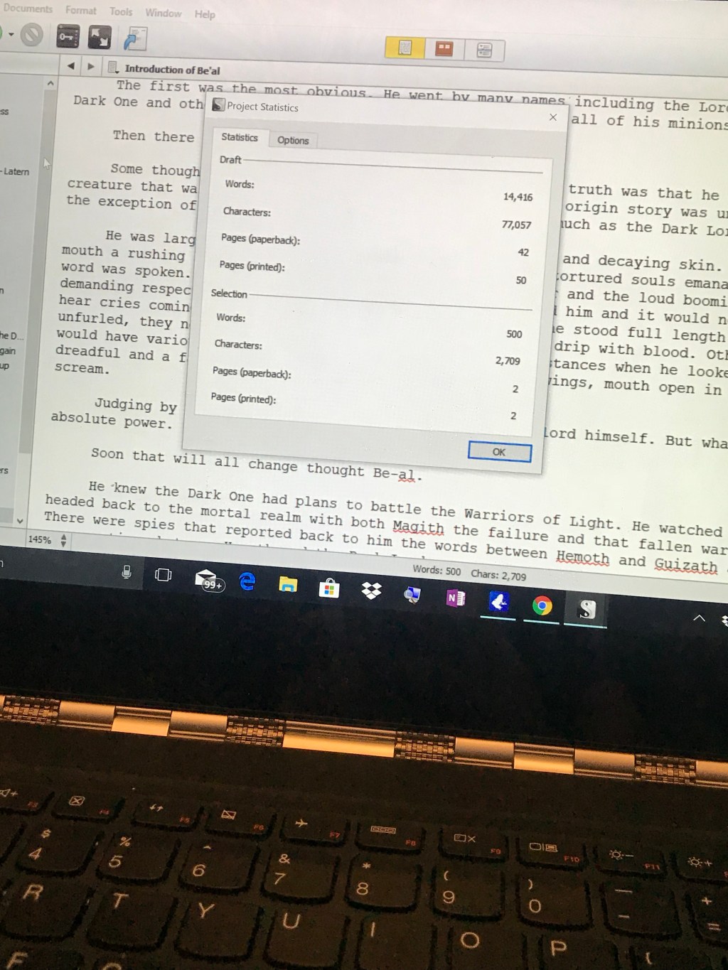 NaNo 2017: Day 19
